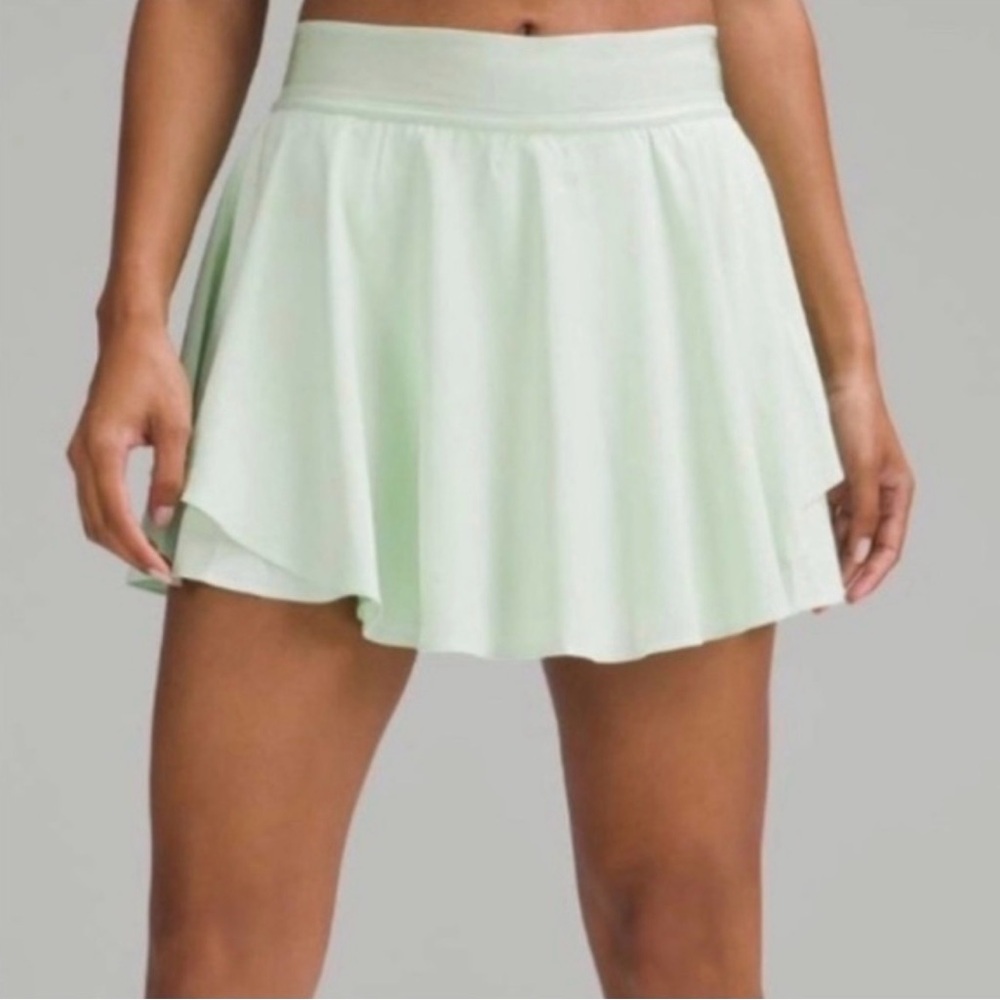 Lululemon Athletica - Court Rival High Waisted Tennis Skirt